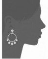 Karen Kane Chandelier Silver Earrings