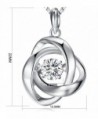 Pendant Necklace Sterling Romantic Charming in Women's Pendants