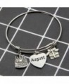 ZuoBao Birthday Jan Dec Stamped Bracelet in Women's Charms & Charm Bracelets