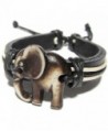 Elephant Bracelet Leather Indian Good