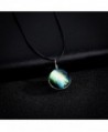 Galaxy Cosmic Pendant Necklace Leather in Women's Pendants