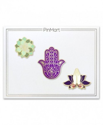 PinMarts Namaste Fatima Succulent Enamel