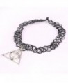Necklace UHIBROS Stretch Triangle Pendant in Women's Choker Necklaces