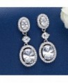 EVER FAITH Sterling Luxurious Earrings in Women's Drop & Dangle Earrings