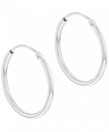 Sterling Silver Classic Endless Earrings