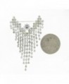 Chandelier Floating Rhinestone Brooch Crystals