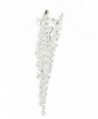 Chandelier Floating Rhinestone Brooch Crystals in Women's Brooches & Pins