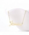 AOLO Letter Charactors Necklace Jessica in Women's Choker Necklaces