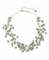 Regalia Multi Strand Baroque Gray Freshwater Cultured Pearl Floating Necklace - CE183Q6WOSZ