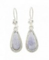 NOVICA Lavender Jade and .925 Sterling Silver Dangle Earrings- 'Lavender Tear' - C8127Y1RP39