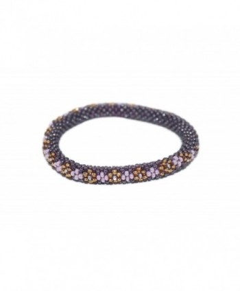 Crochet Glass Bracelet Nepal SB205