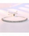 Adjustable Bracelet Zirconia Slider Tennis