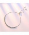 Adjustable Bracelet Zirconia Slider Tennis in Women's Tennis Bracelets