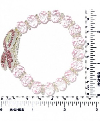 AnsonsImages Awareness Crystal Rhinestone Bracelet