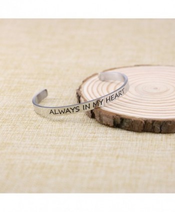 Bracelet Friend Bangle Engraved Stainless