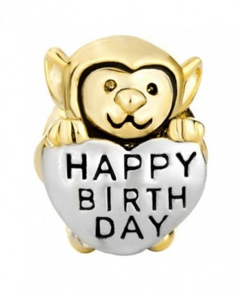 Monkey Birthday Jewelry Pandora Bracelets in Women's Charms & Charm Bracelets