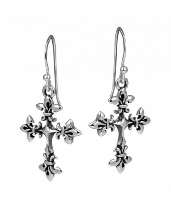 Renaissance Fleur Sterling Silver Earrings