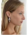 Mariell Chandelier Bridal Wedding Earrings