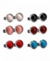 LUXUSTEEL Fashion Stainless Earrings Silvery - Silvery - CF12LIG3JC7