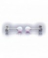 Trustmark Sterling Created Earrings Lorraine in Women's Ball Earrings