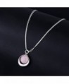 Quartz Necklace Layered Gemstone Valentines in Women's Pendants