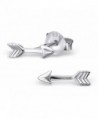 Best Wing Jewelry .925 Sterling Silver "Tiny Arrow" Stud Earrings (016545) - CM12CI9M3LB