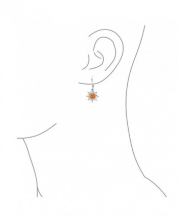 Bling Jewelry Sterling Synthetic Earrings in Women's Drop & Dangle Earrings