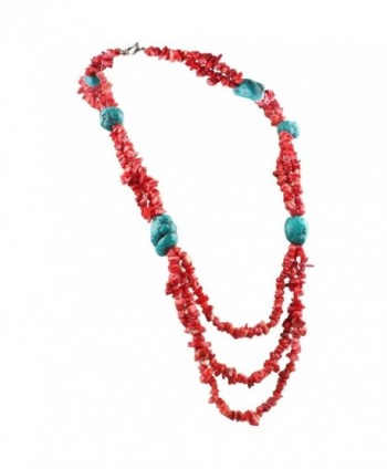 SUNYIK Necklace Tumbeld Beaded Choker