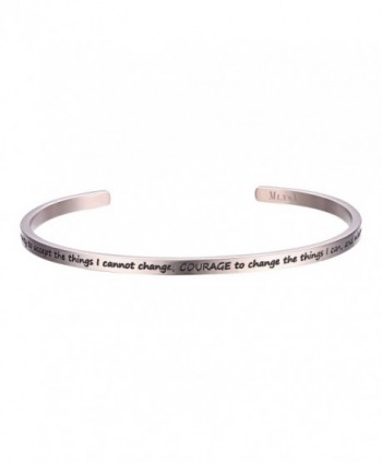 MLYSA 'I Love You to the Moon and Back' Cuff Bangle Gifts for Her- Sweetheart- Wife- Mom & Daughter - CA187HEK8TD