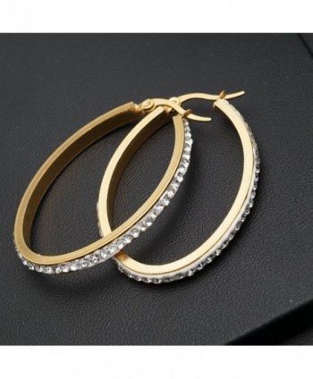 Anni Coco Stainless Crystal Earrings