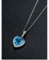 Necklace Birthstone Valentines Girlfriend Anniversary in Women's Pendants