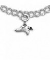 Sterling Silver Greyhound Charm for Charm Bracelet by the Magic Zoo - CP1194ZC61F