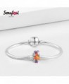 SOUFEEL Flower Sterling European Bracelets in Women's Charms & Charm Bracelets