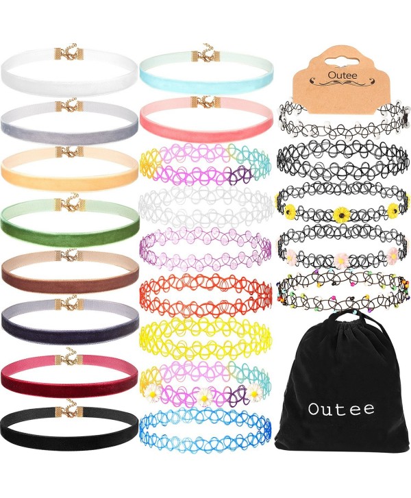 Outee Womens Choker Necklace Necklaces - C5182ICYD8K