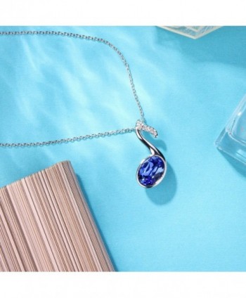 Angealdy Pendant Necklace Swarovski birthday in Women's Pendants