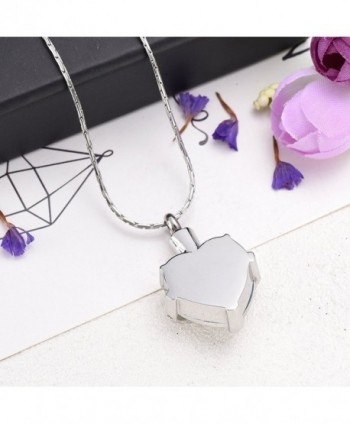 Crystal Necklace Stainless Cremation Memorial in Women's Pendants