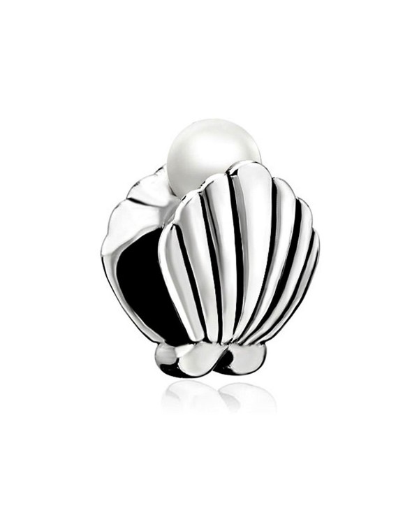 LovelyJewelry Shell Charm Beads For Bracelet - CH12N1PGUUR