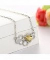 MJARTORIA Silver Honeycomb Pendant Necklace