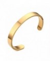 ZUOBAO Remember Engraved Stainless Bracelet - Polished-Gold - CB12JE22CHF