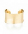 Gold Plated Stainless Steel Fashion Cuff Bracelet - CL112KU8J35