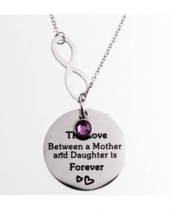 R H Jewelry Stainless Daughter Infinity