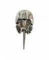 Creative Pewter Designs- Pewter Horseshoe Crab Lapel Pin Brooch- Antiqued Finish- A153 - CQ122XIBILX