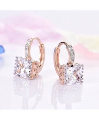 GULICX Zircon Sparkle Crystal Earrings