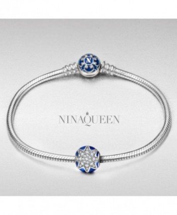 NinaQueen Sterling Christmas Anniversary Granddaughter in Women's Charms & Charm Bracelets