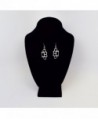 Knuckles Polished Silver Finish Earrings