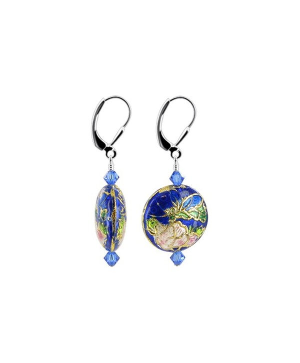 Gem Avenue Swarovski Cloisonne Leverback - CH112F6Y3JN Gem Avenue Swarovski Cloisonne Leverback - CH112F6Y3JN
