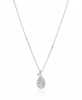 Dogeared Guardian Sterling Silver Necklace