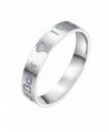 Shally Stainless Steel Eternity Wedding 10MM Band Ring Elegant Designed Engagement Ring Sizes 6 - 9 - love ring - CB1864E7N4E