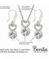 White Plated Bridal Bridesmaid Jewelry