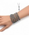 CHRISTINELLE Leather Bracelet Bracelets Colored in Women's Wrap Bracelets